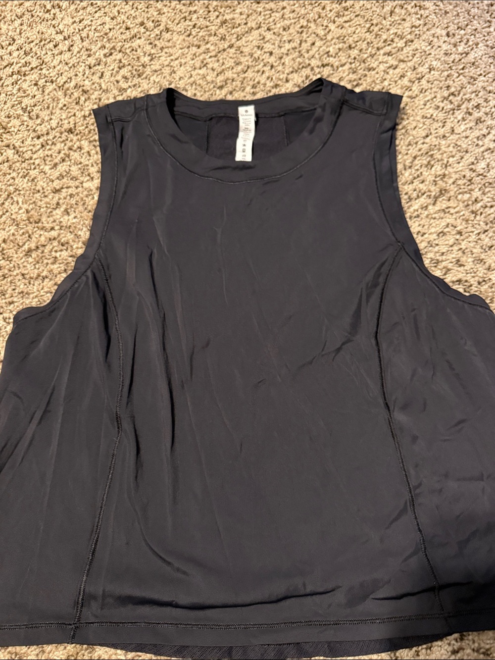 lululemon athletica Black Women's Sleeveless Tank